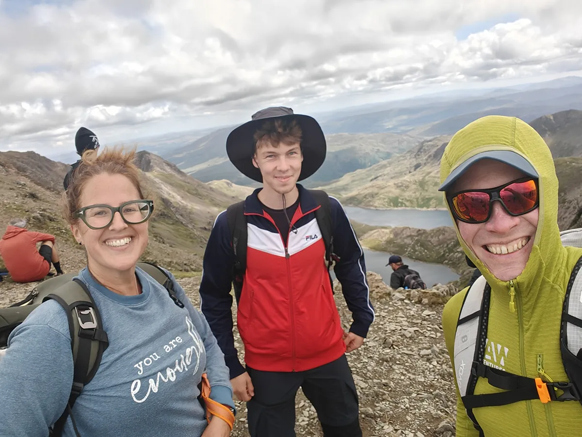 Christine  - Climb Snowdon