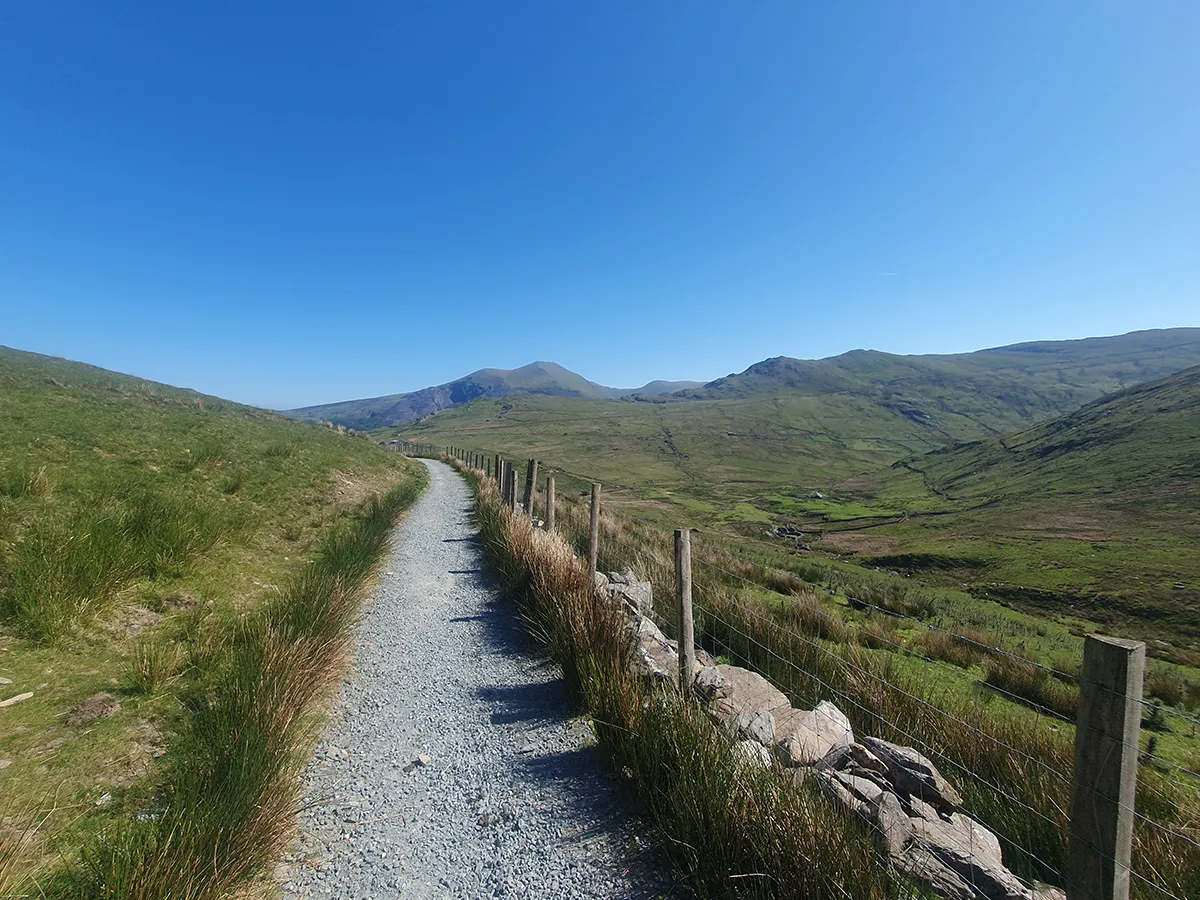 Elaine  - Climb Snowdon