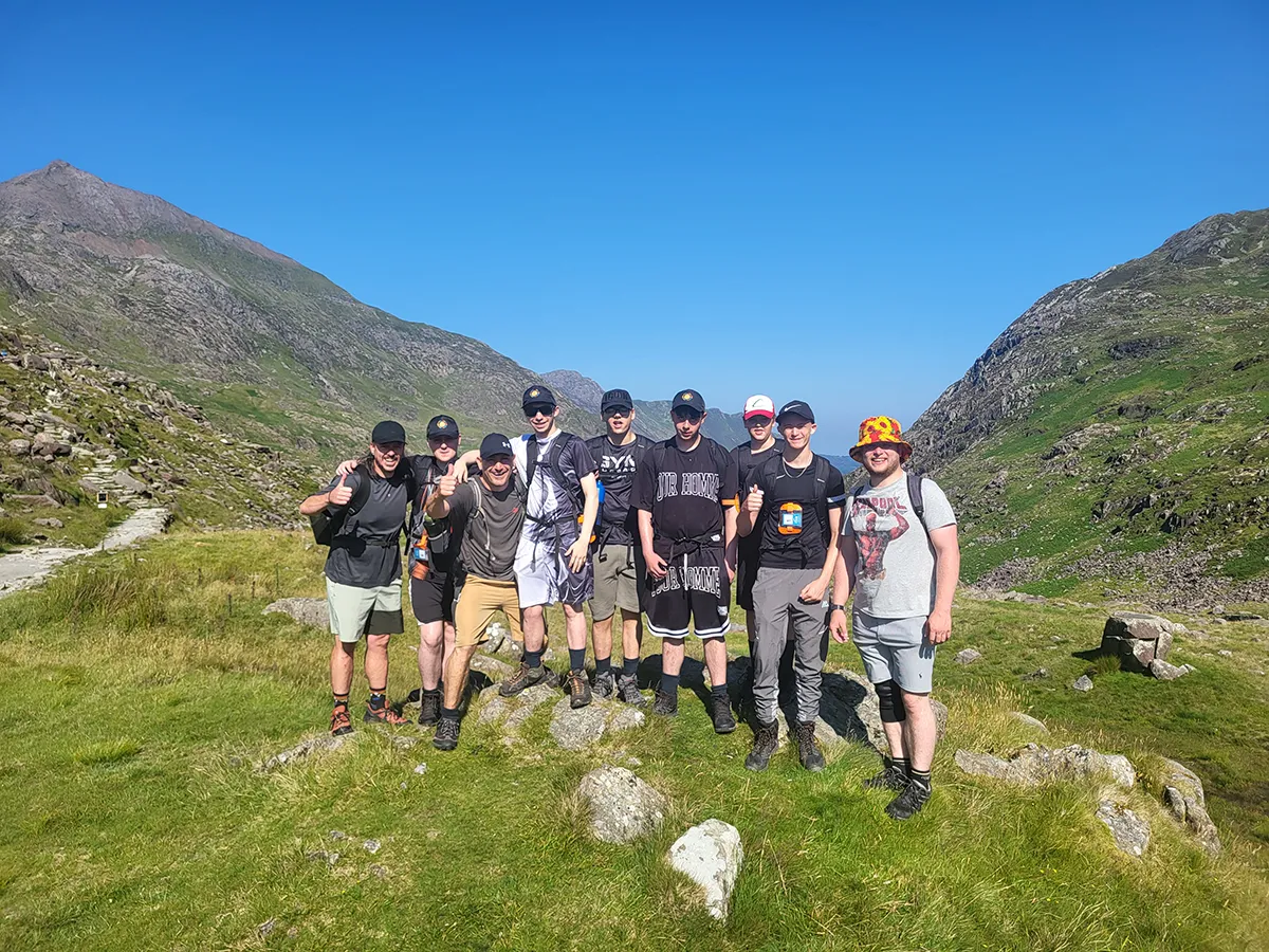 Nic - Climb Snowdon